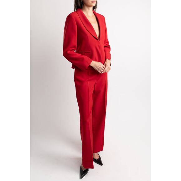 Red Vintage Suit Set - Picture 5 of 7